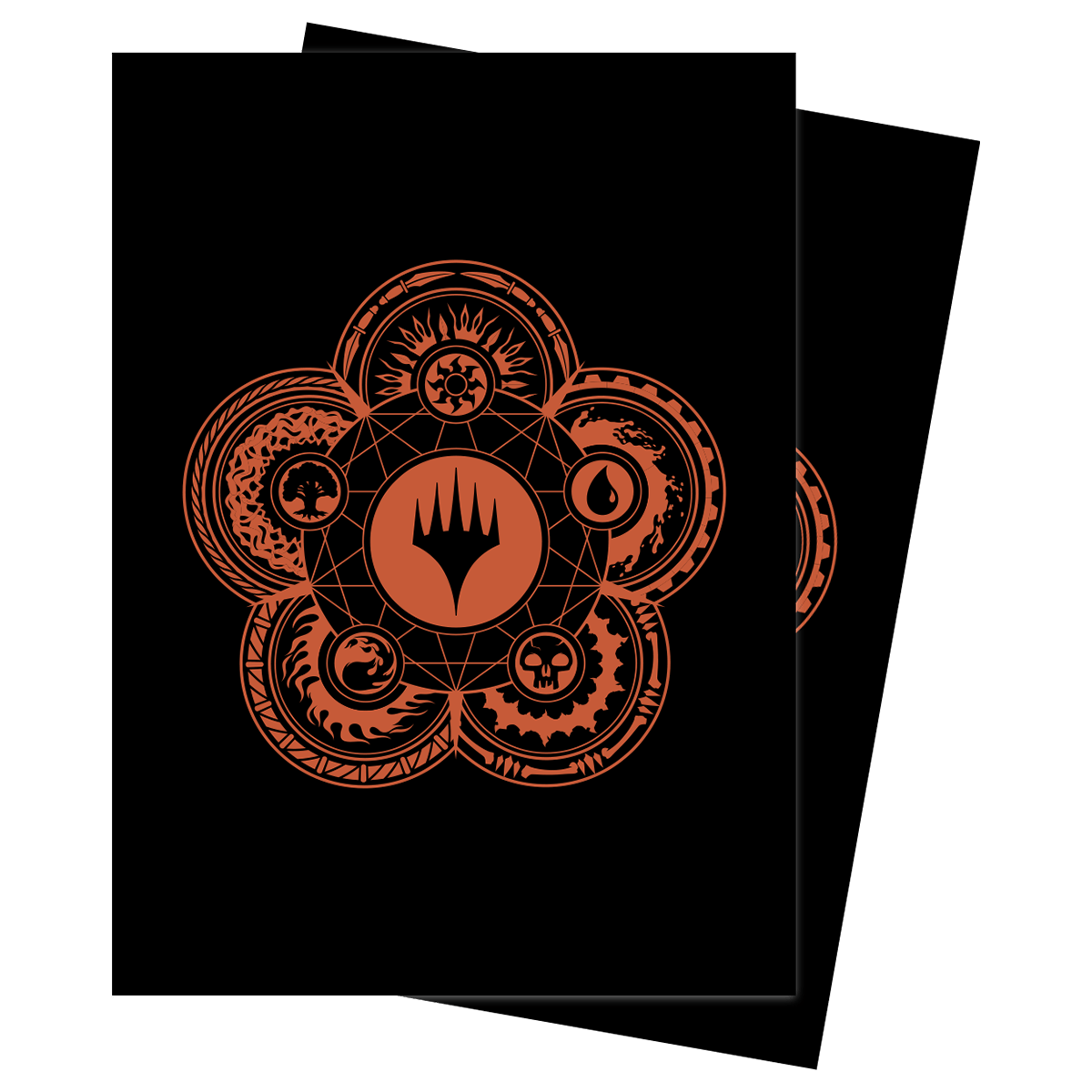 Mana 7 Color Wheel Deck Protector Sleeves (100ct) for Magic: The Gathering - E - 19248 - Ultra PRO - Ultra PRO International