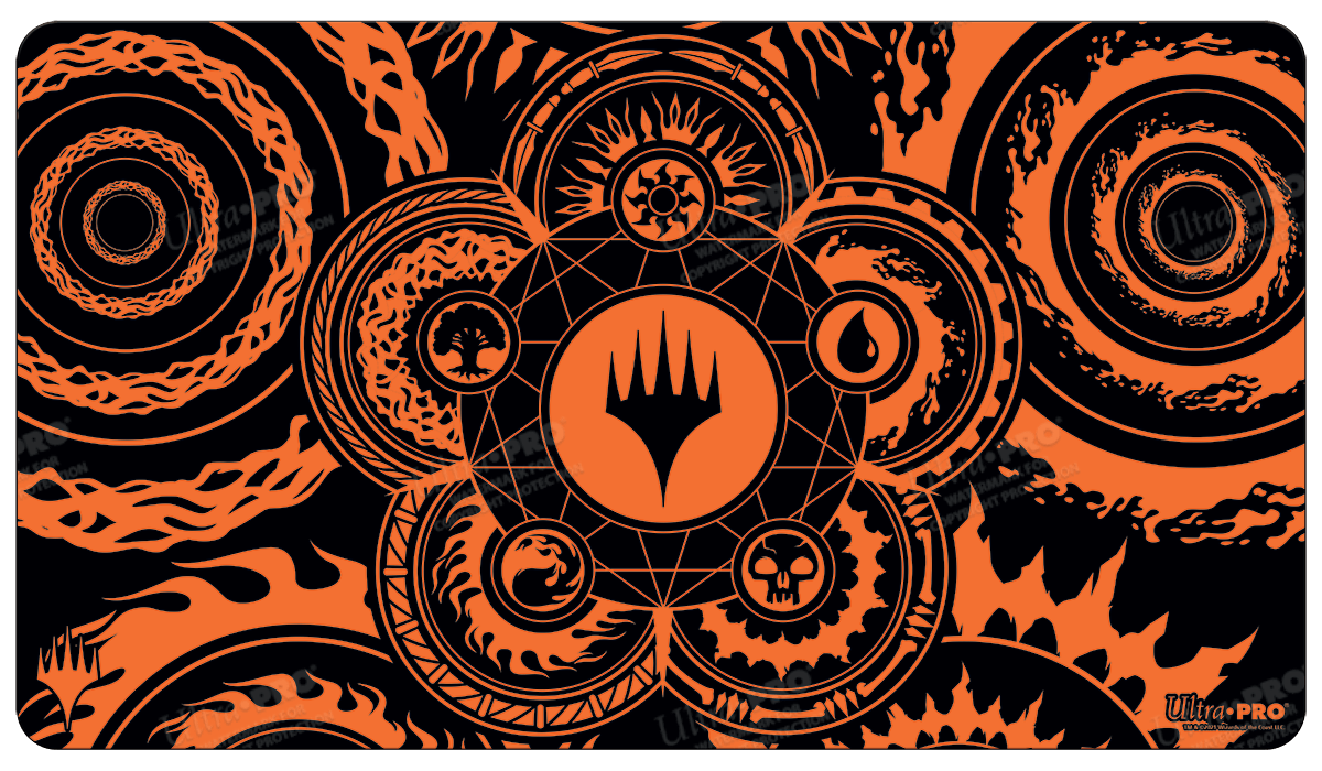 Mana 7 Color Wheel Standard Gaming Playmat for Magic: The Gathering - E - 19236 - Ultra PRO - Ultra PRO International