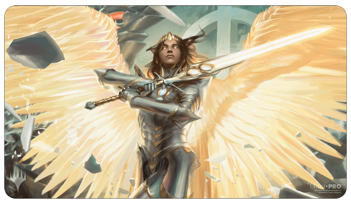 March of the Machine Archangel Elspeth Standard Gaming Playmat for Magic: The Gathering - E - 19775 - Ultra PRO - Ultra PRO International