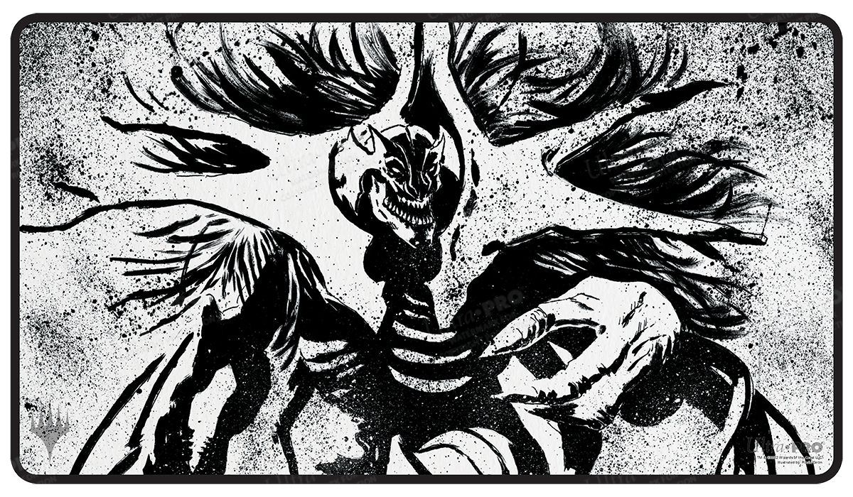 March of the Machine Vorinclex Black Stitched Standard Gaming Playmat for Magic: The Gathering - E - 19780 - Ultra PRO - Ultra PRO International