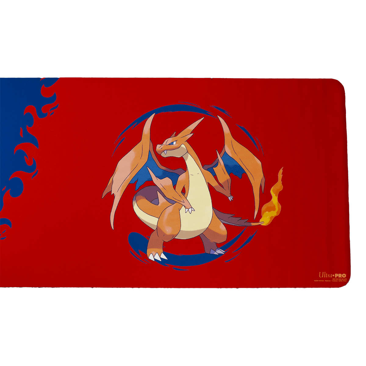Mega Charizard X and Mega Charizard Y 8ft Table Playmat for the Pokémon Trading Card Game - E-16740 - Ultra PRO- Ultra PRO International