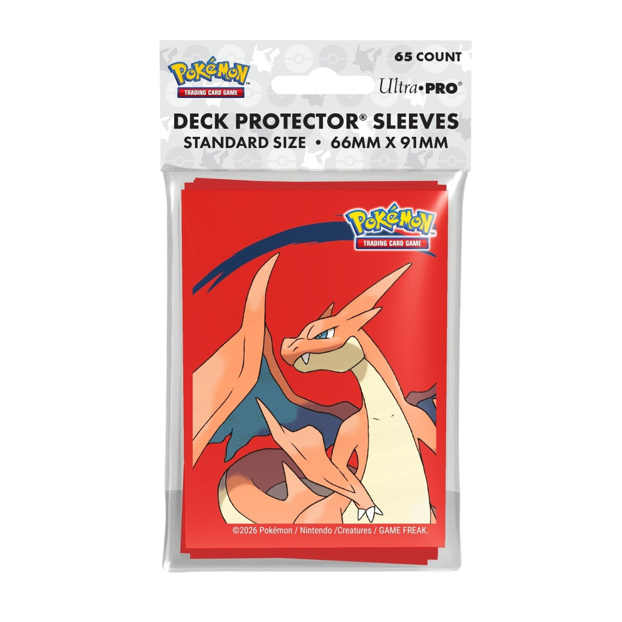 Mega Charizard Y 65ct DECK PROTECTOR® Sleeves for the Pokémon Trading Card Game - E-16731 - Ultra PRO- Ultra PRO International