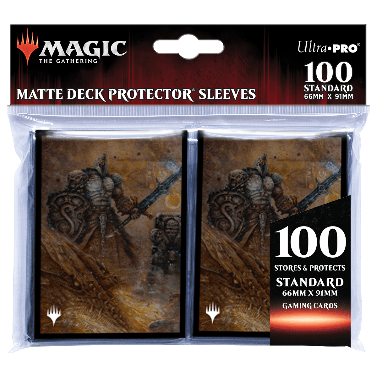 Modern Horizons 2 Dakkon, Shadow Slayer Standard Deck Protector Sleeves (100ct) for Magic: The Gathering - E - 18731 - Ultra PRO - Ultra PRO International