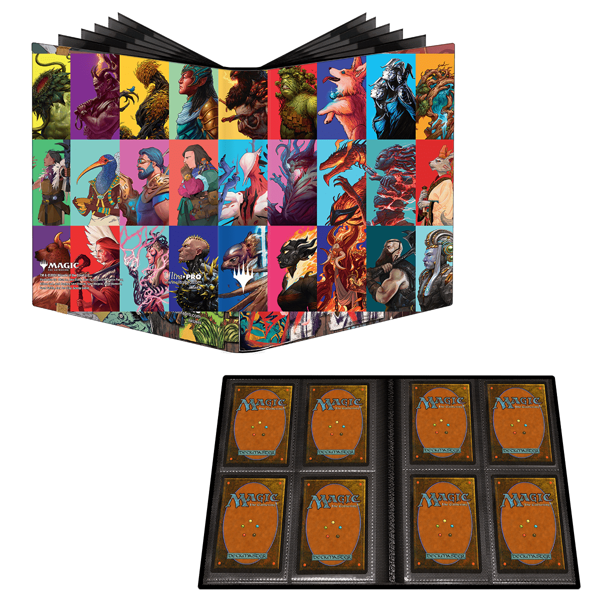 Modern Horizons 3 Pop Art Medley artwork 4 - Pocket PRO - Binder for Magic: The Gathering - E - 38420 - Ultra PRO International - Ultra PRO International