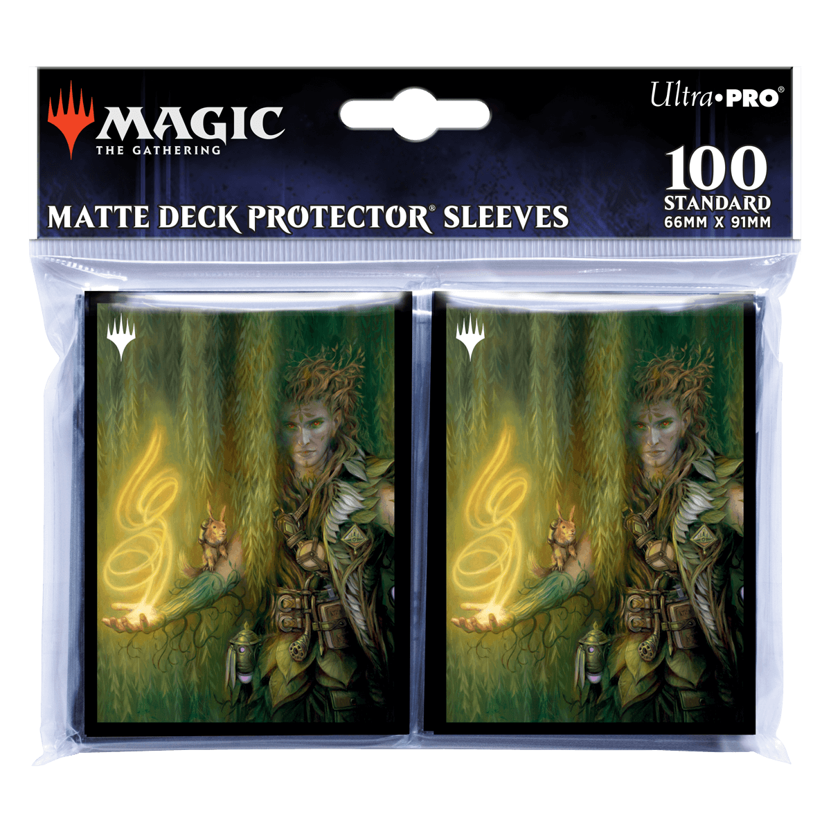 Murders at Karlov Manor Kaust, Eyes of the Glade Standard Deck Protector Sleeves (100ct) for Magic: The Gathering - E - 38253 - Ultra PRO - Ultra PRO International