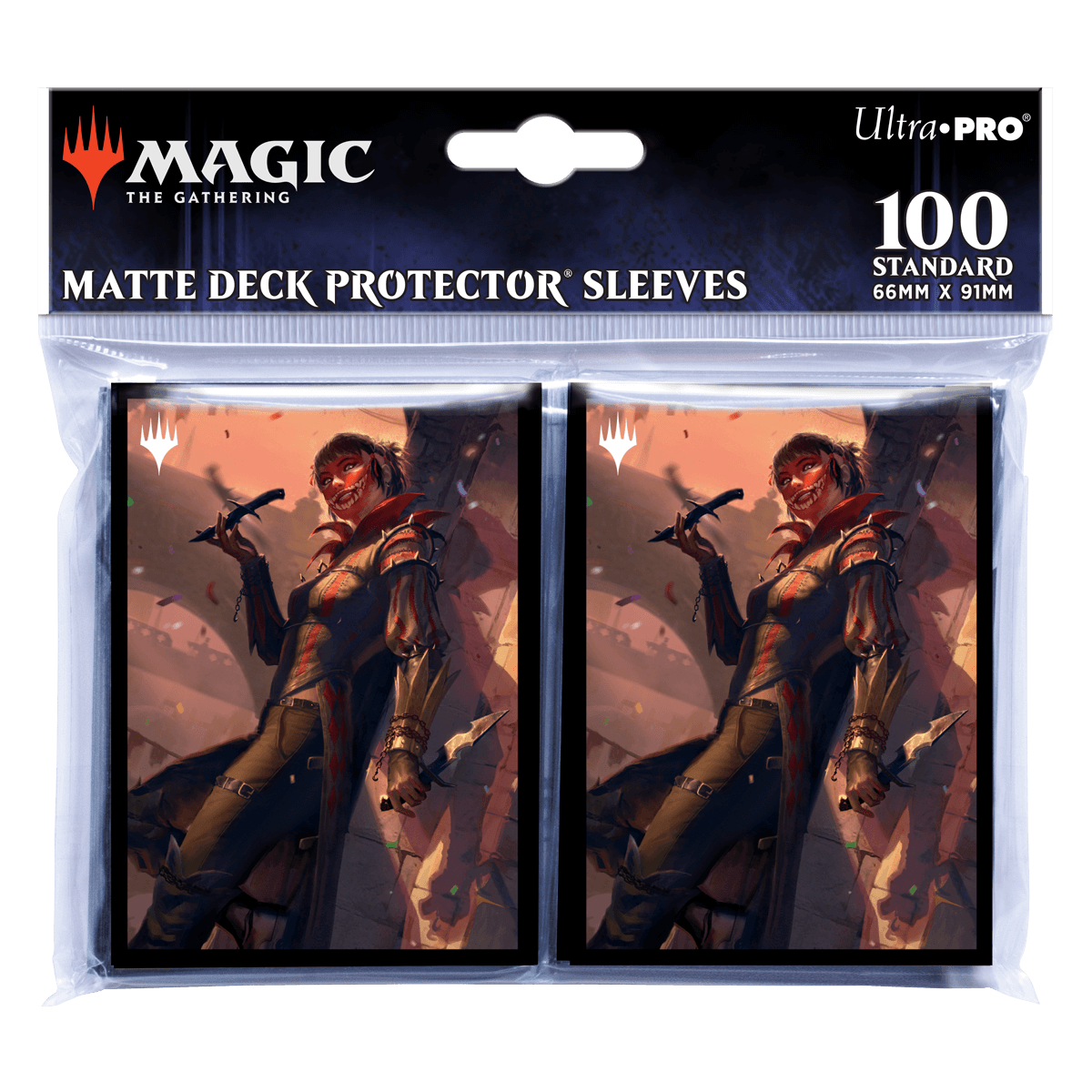 Murders at Karlov Manor Massacre Girl, Known Killer Standard Deck Protector Sleeves (100ct) for Magic: The Gathering - E - 38256 - Ultra PRO - Ultra PRO International