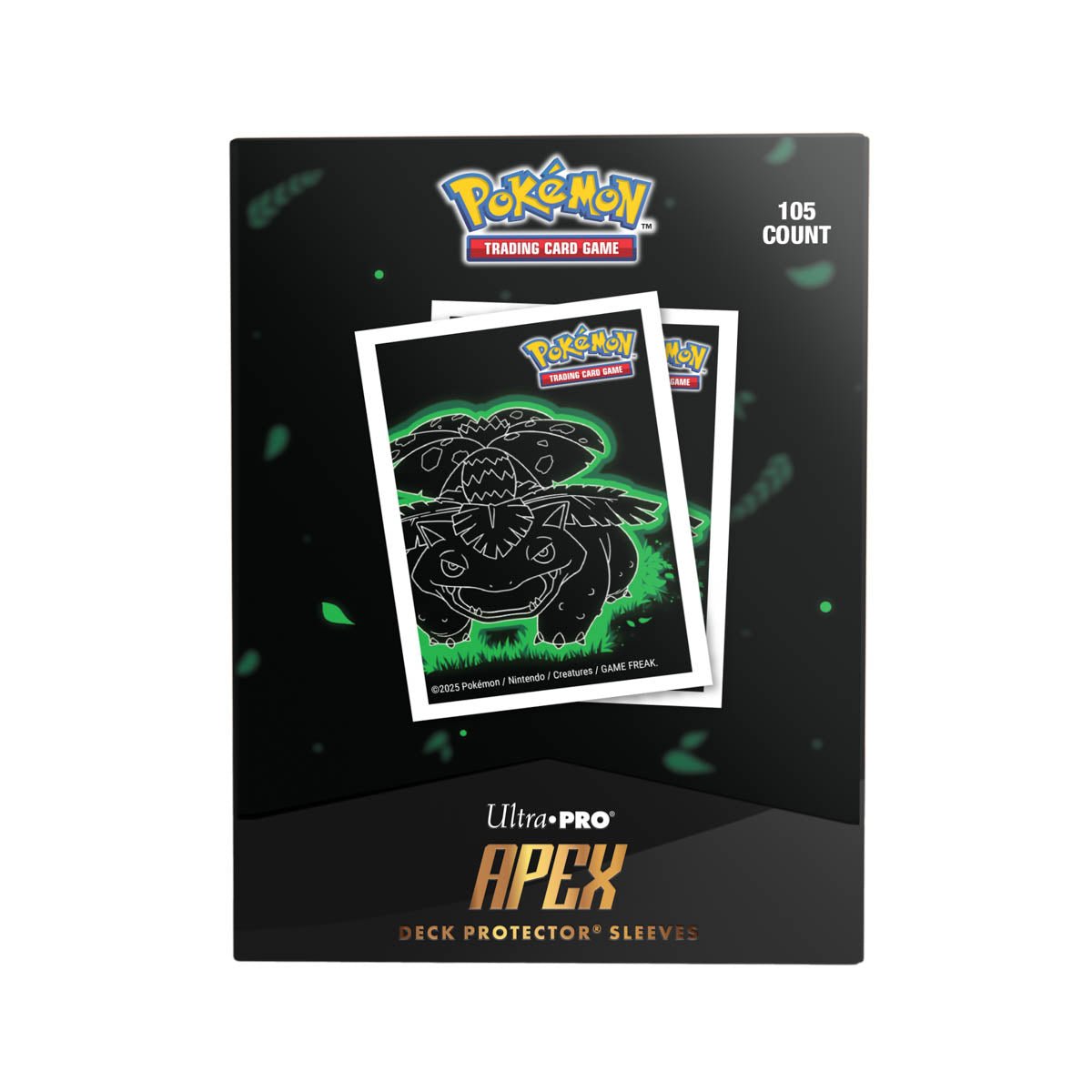 Neon Kanto 105ct APEX DECK PROTECTOR® Sleeves Venusaur for Pokémon - E-16655 - Ultra PRO - Ultra PRO International
