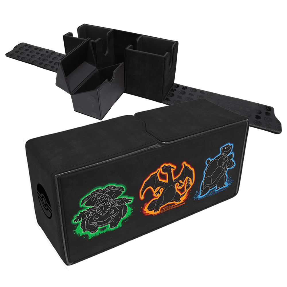 Neon Kanto ALCOVE® Vault Deck Box for Pokémon - E-16659 - Ultra PRO - Ultra PRO International
