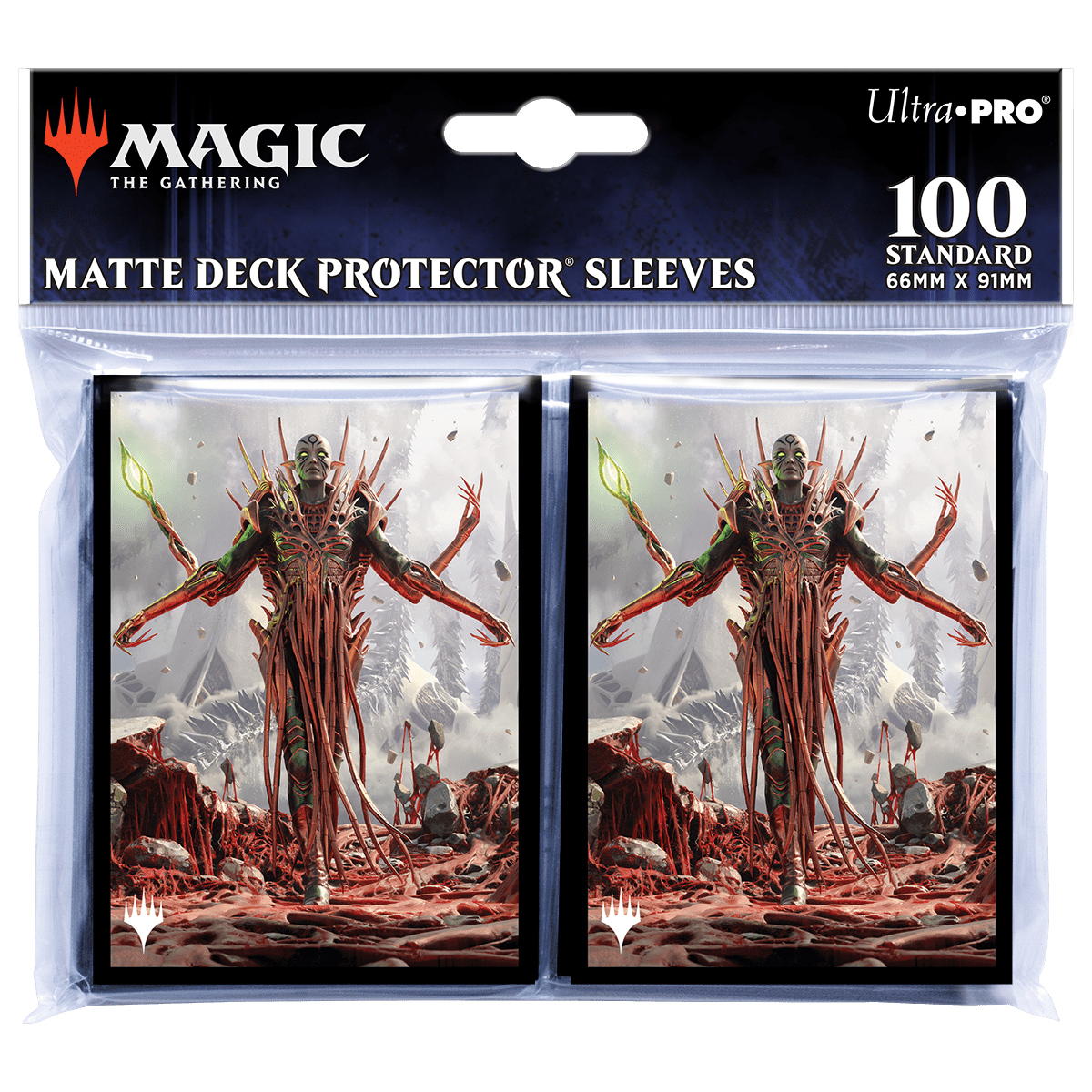 Phyrexia All Will Be One Nissa, Ascended Animist Standard Deck Protector Sleeves (100ct) for Magic: The Gathering - E - 19671 - Ultra PRO - Ultra PRO International