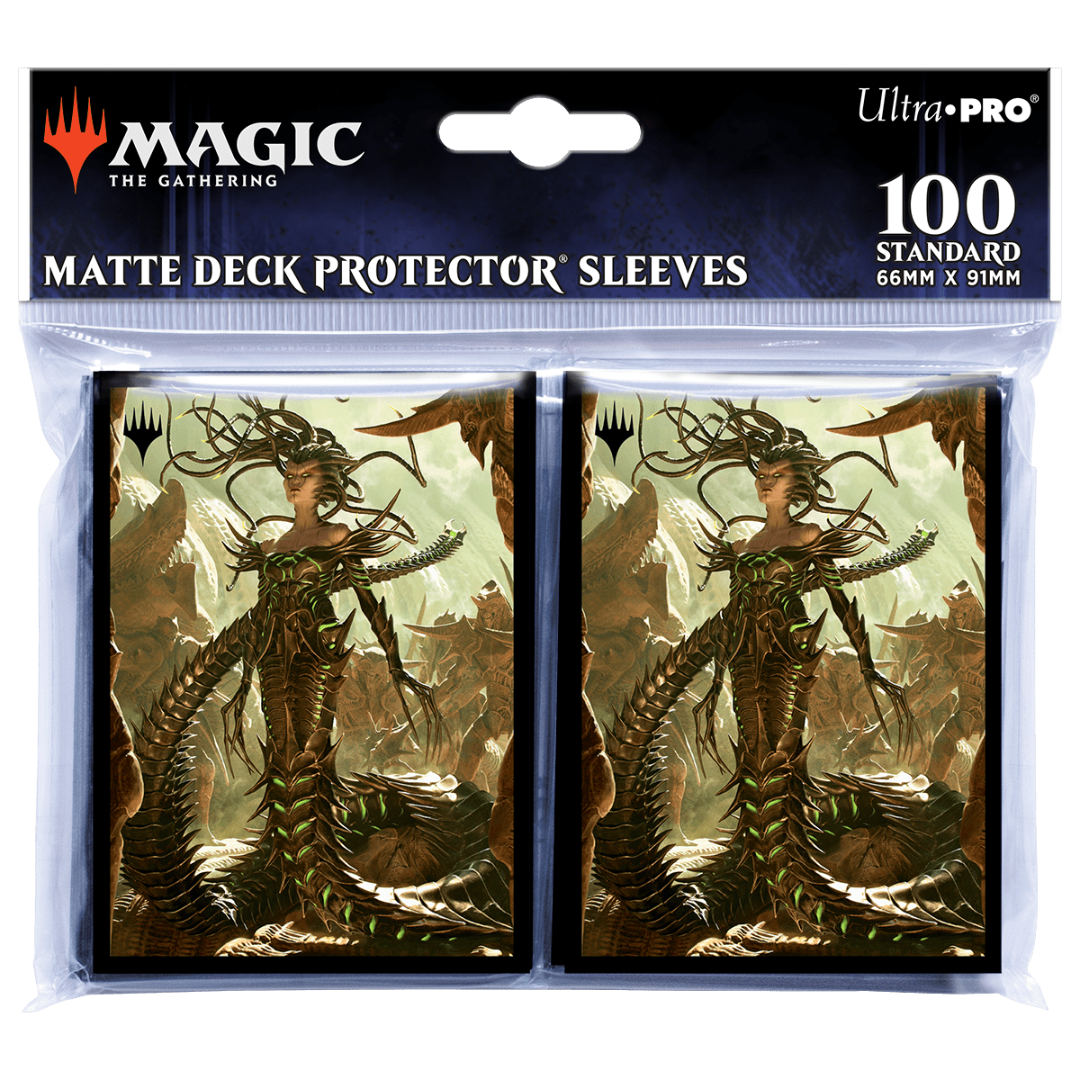 Phyrexia All Will Be One Vraska, Betrayal’s Sting Standard Deck Protector Sleeves (100ct) for Magic: The Gathering - E - 19669 - Ultra PRO - Ultra PRO International