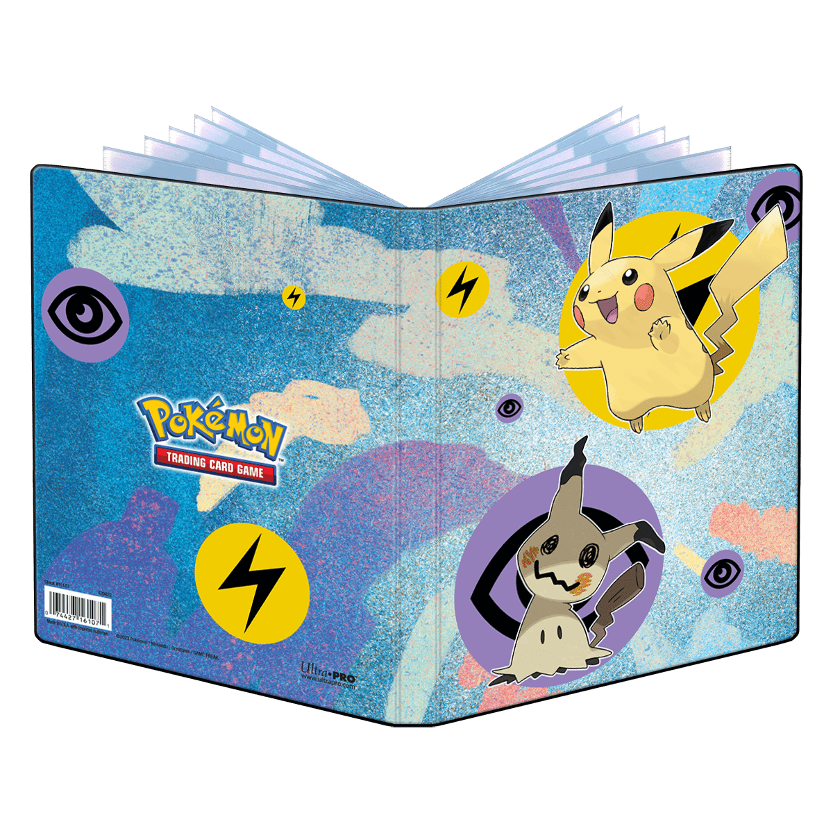 Pikachu & Mimikyu 4 - Pocket Portfolio for Pokémon - E - 16107 - Ultra PRO - Ultra PRO International