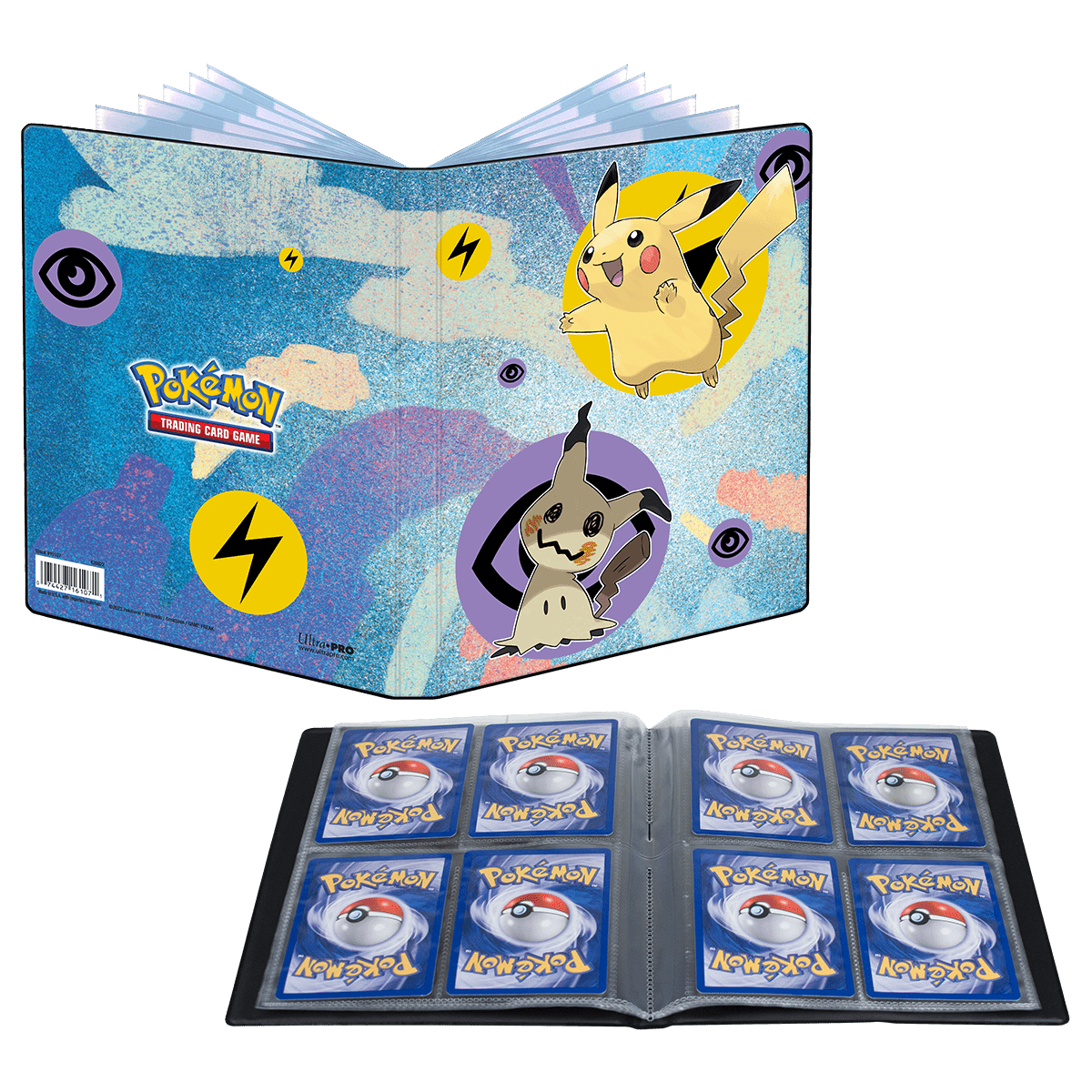 Pikachu & Mimikyu 4 - Pocket Portfolio for Pokémon - E - 16107 - Ultra PRO - Ultra PRO International