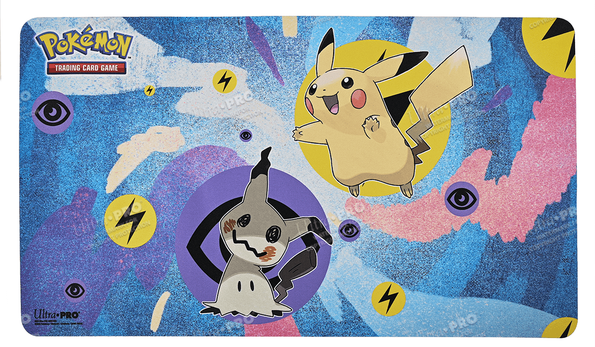 Pikachu & Mimikyu Standard Gaming Playmat Mousepad for Pokemon - E - 16106 - Ultra PRO - Ultra PRO International