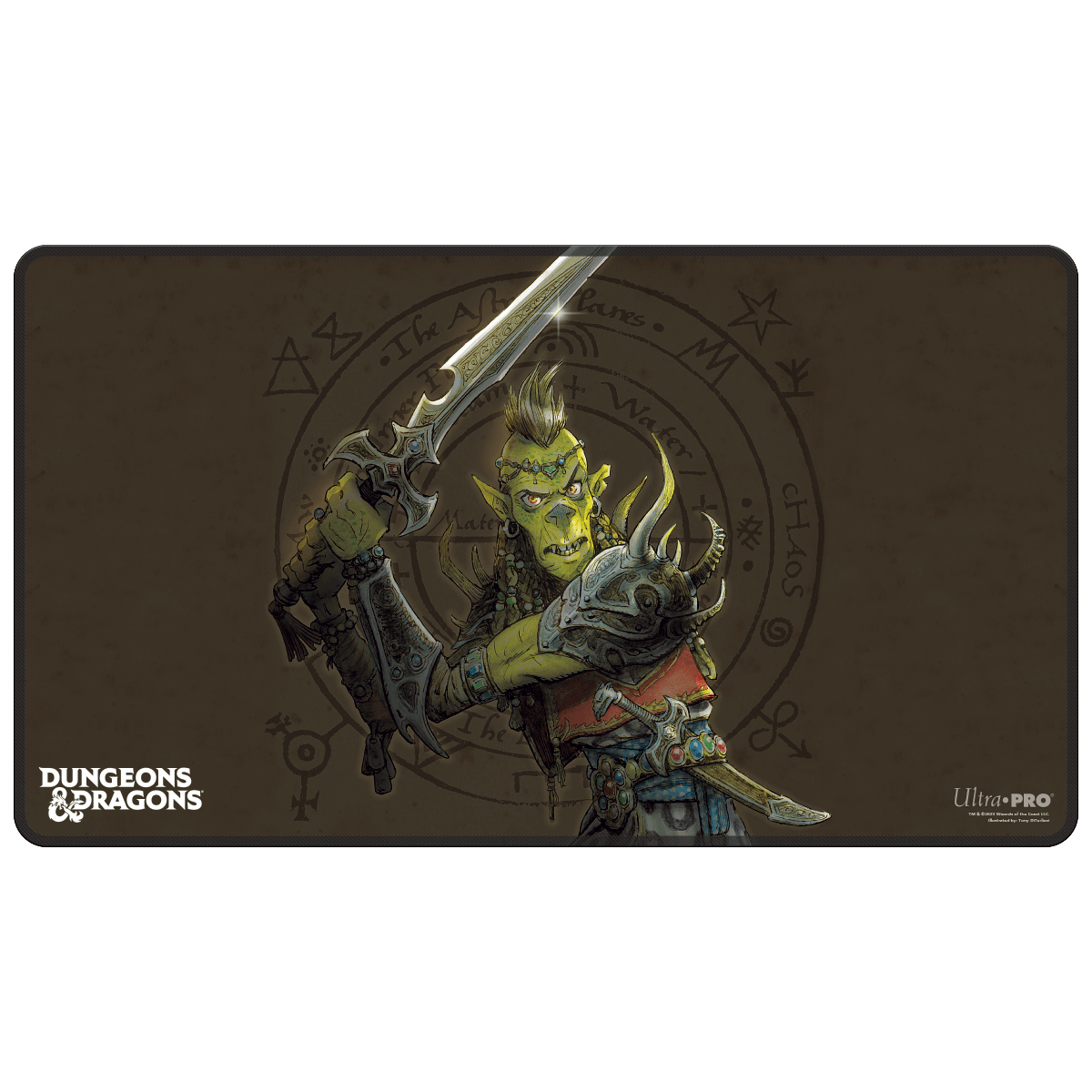 Planescape: Adventures in the Multiverse for Dungeons & Dragons Black Stitched Playmat - Morte's Planar Parade Alternate Cover Artwork v1 - E - 38079 - Ultra PRO - Ultra PRO International
