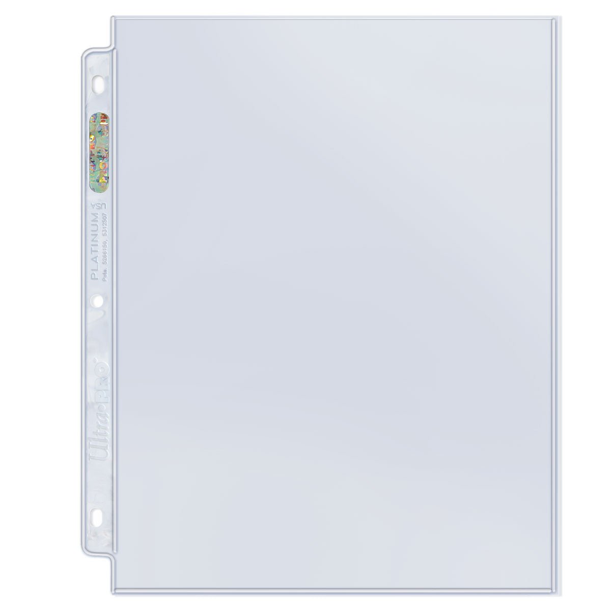 Platinum Series Pocket Pages (100ct) for Cards and Photos - E - 81415 - Ultra PRO - Ultra PRO International