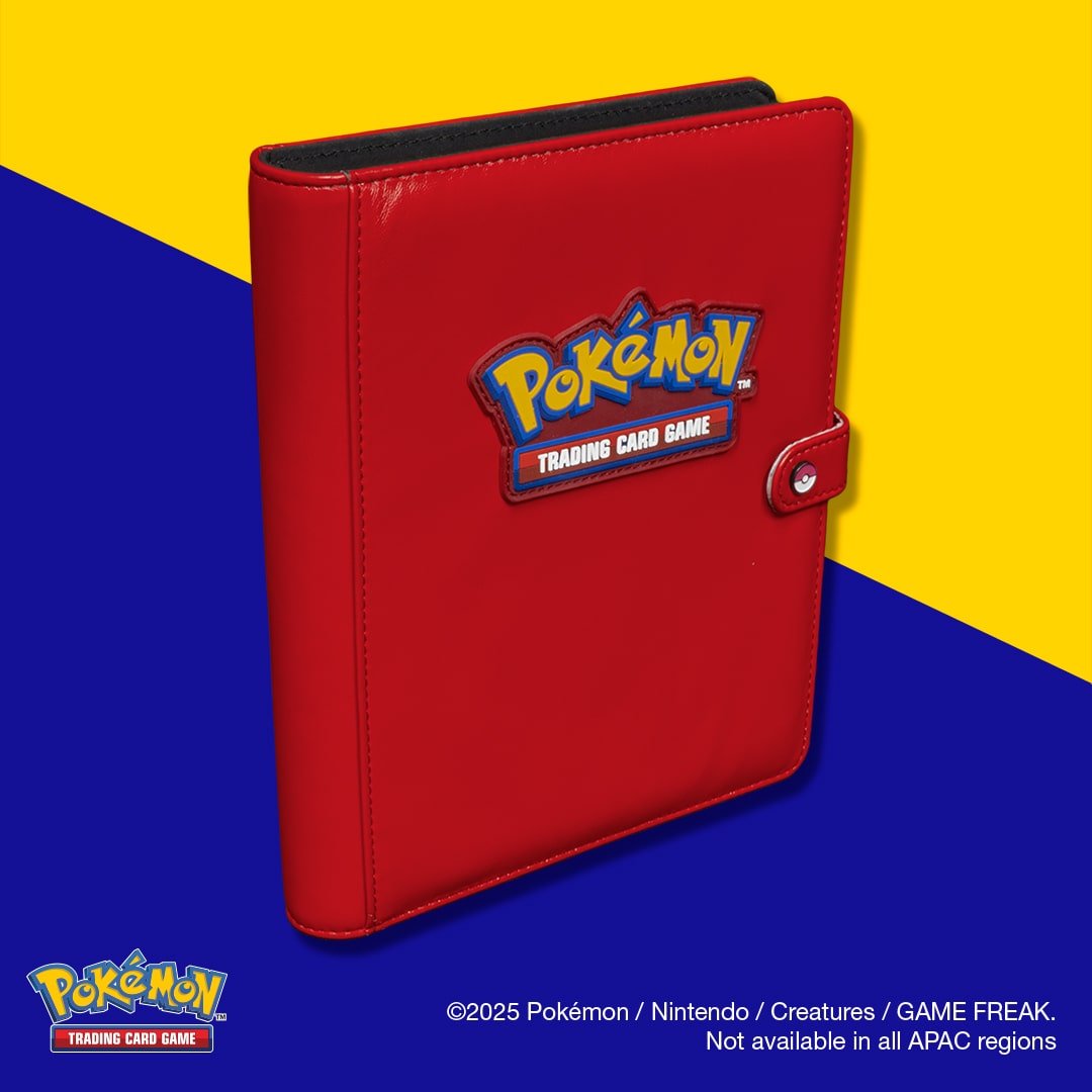 Premium Red 4 - Pocket Snap Binder for Pokémon - E - 16519 - Ultra PRO - Ultra PRO International