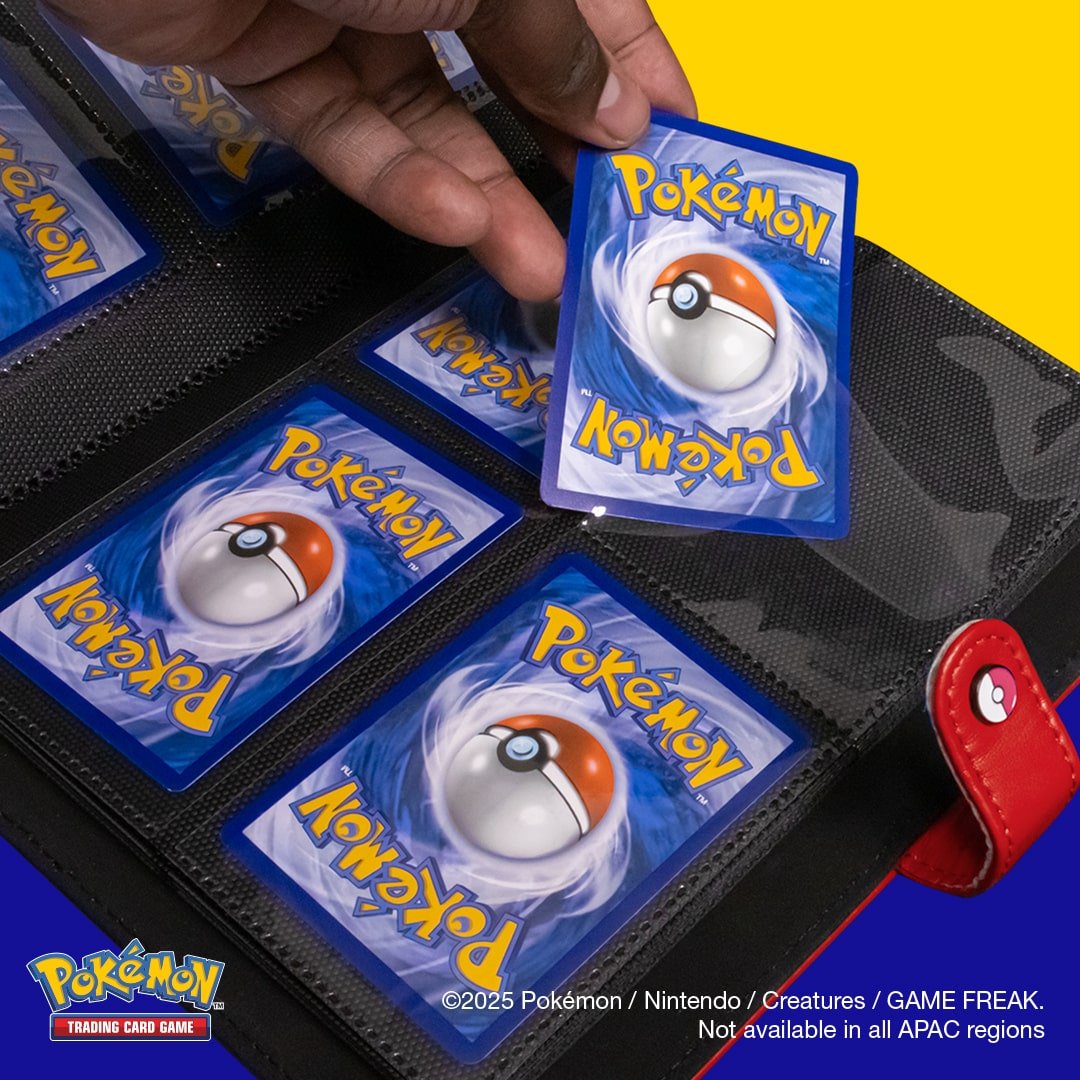 Premium Red 4 - Pocket Snap Binder for Pokémon - E - 16519 - Ultra PRO - Ultra PRO International