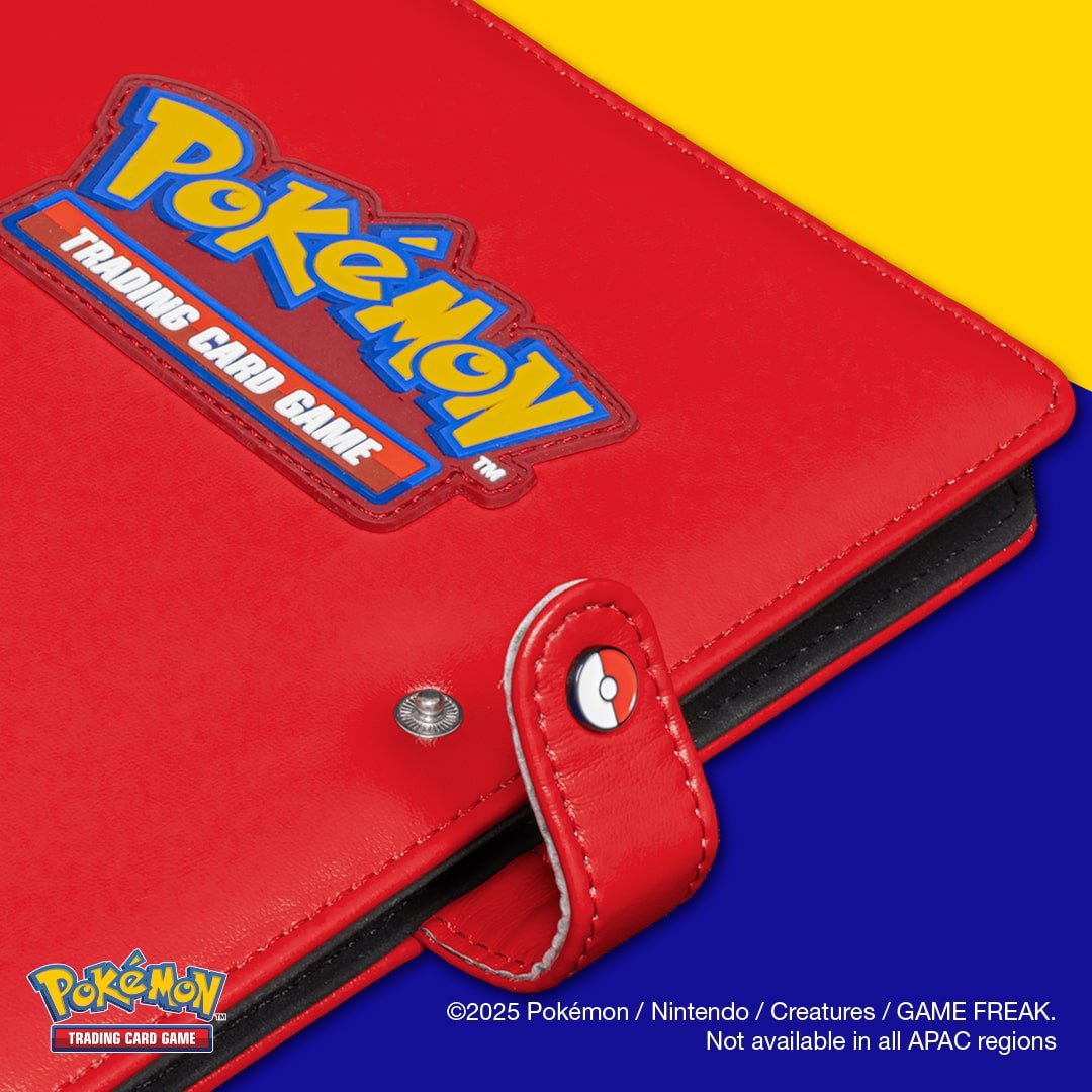 Premium Red 4 - Pocket Snap Binder for Pokémon - E - 16519 - Ultra PRO - Ultra PRO International