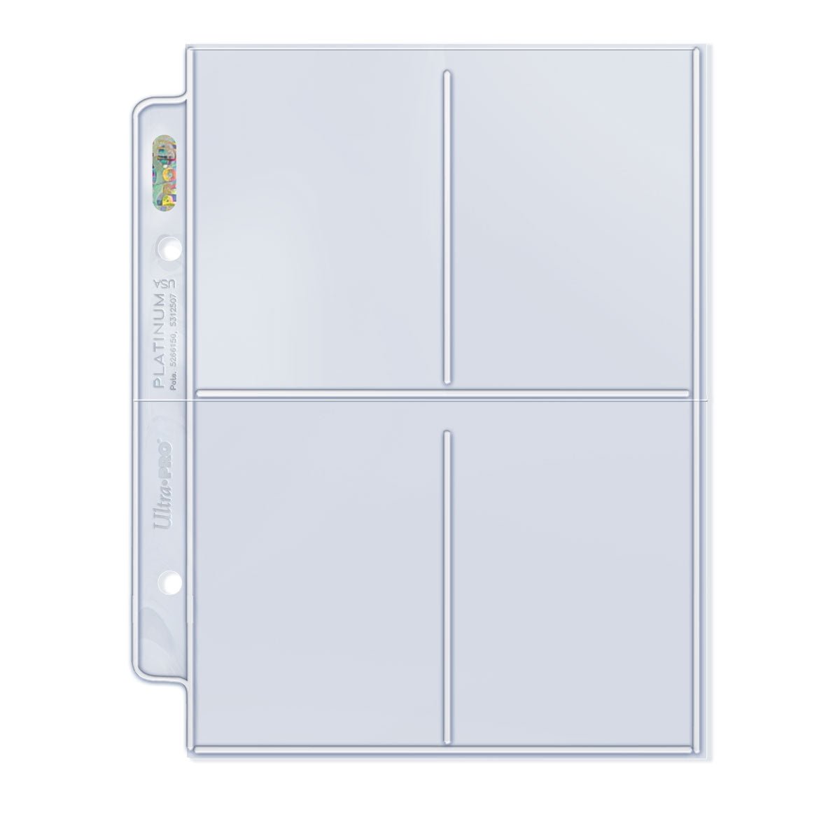 Ultra PRO 18-Pocket Double-Sided Pages – Pack Of 25 – For Standard Size Cards