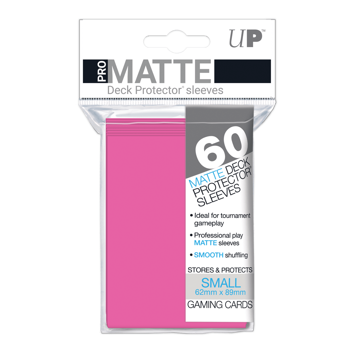 PRO - Matte Small Deck Protector Sleeves (60ct) - E - 84148 - Ultra PRO - Ultra PRO International