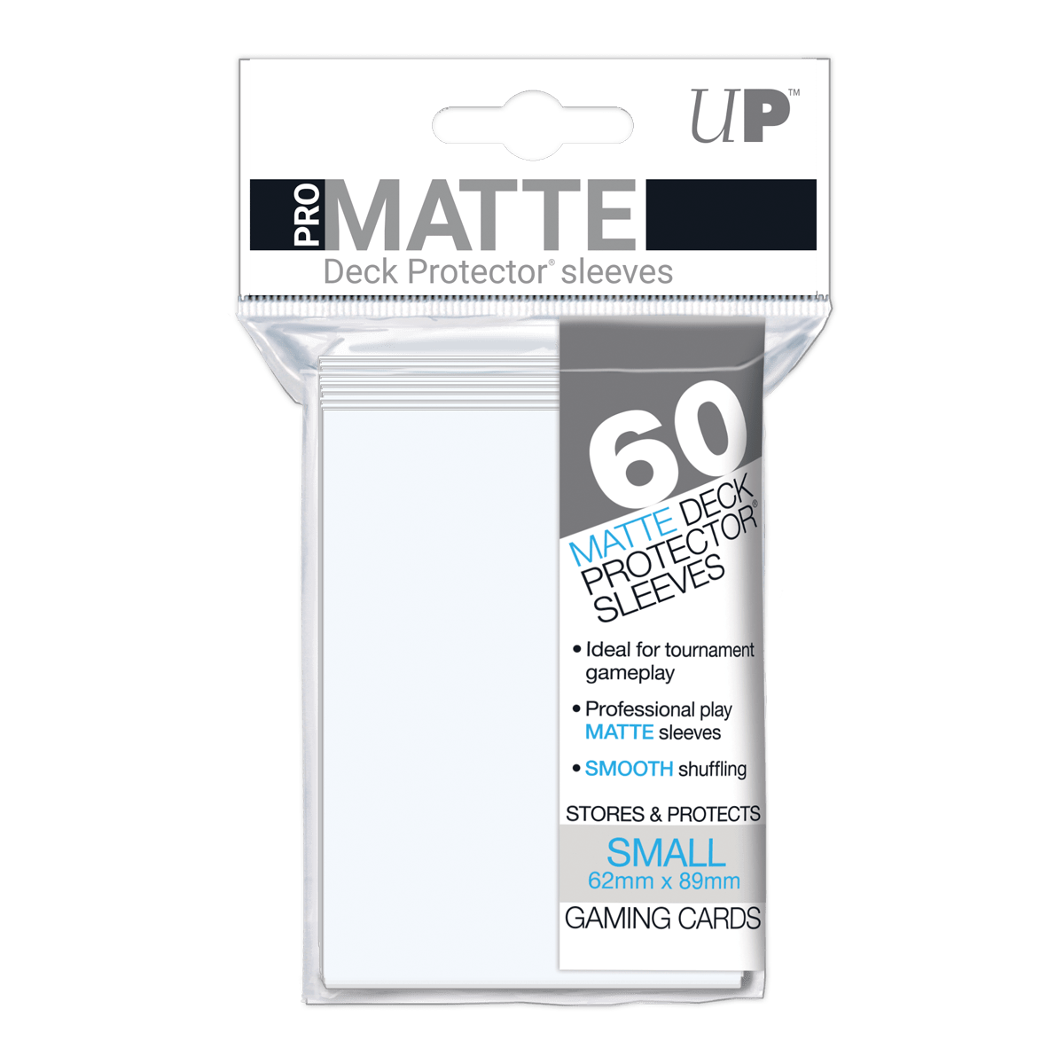 PRO - Matte Small Deck Protector Sleeves (60ct) - E - 84022 - Ultra PRO - Ultra PRO International