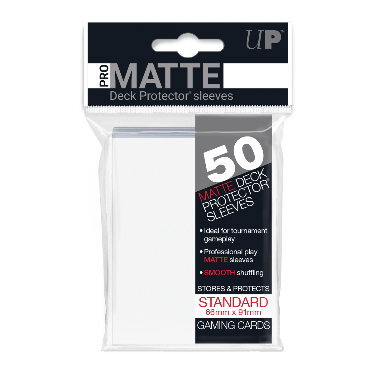 PRO - Matte Standard Deck Protector Sleeves (50ct) - E - 82651 - Ultra PRO - Ultra PRO International