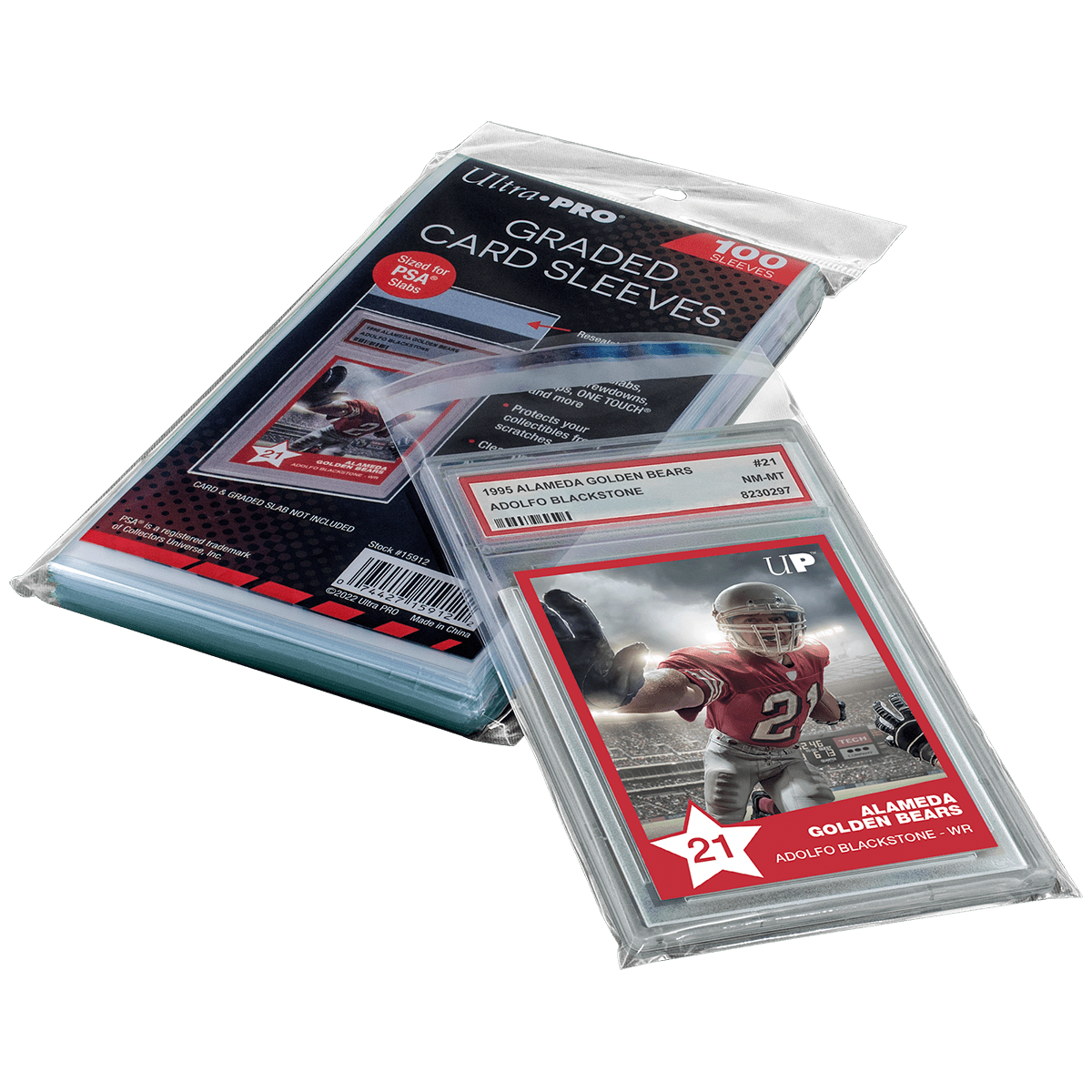 PSA Graded Card Sleeves (100ct) - E - 15912 - Ultra PRO - Ultra PRO International