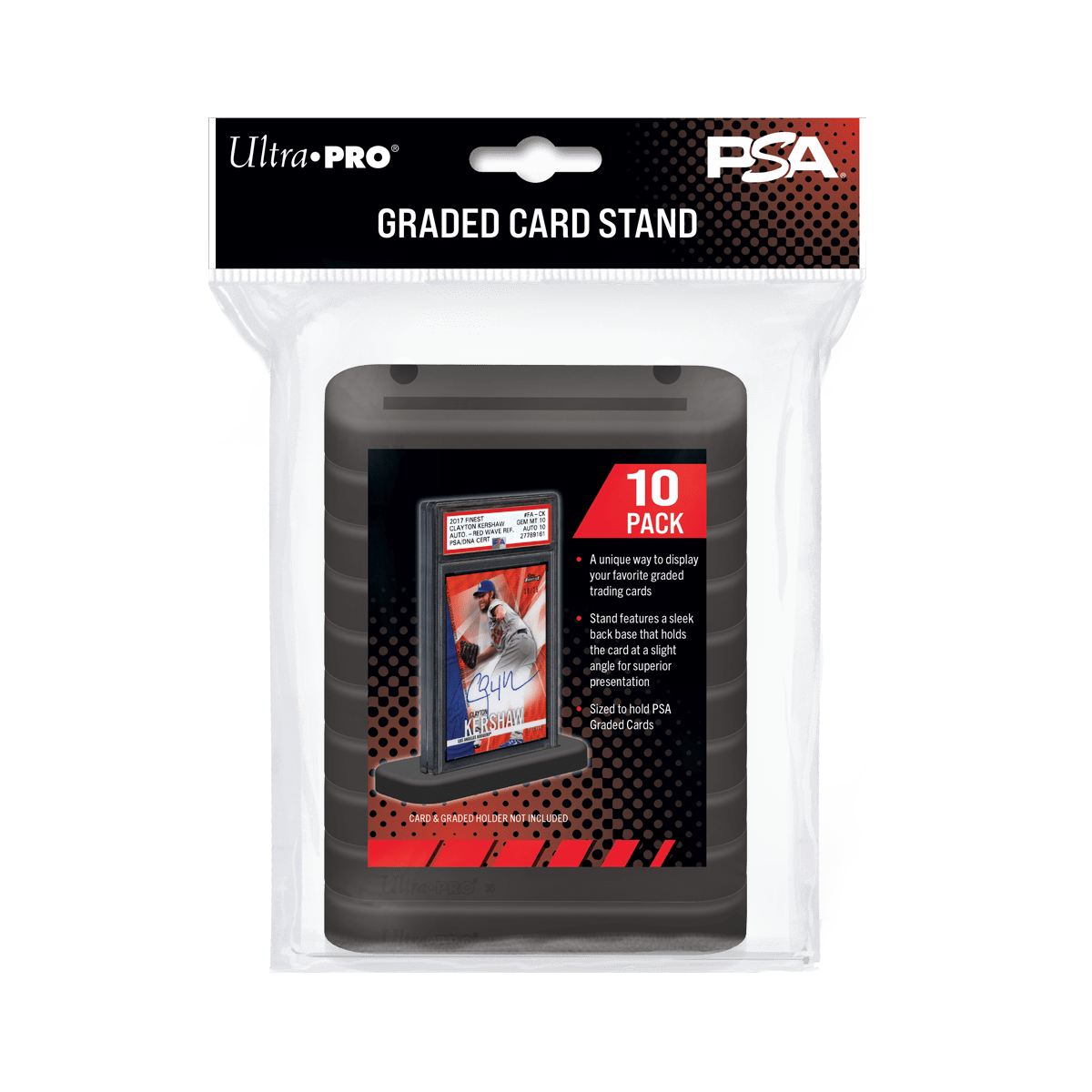 PSA Graded Card Stands (10ct) - E - 15450 - Ultra PRO - Ultra PRO International