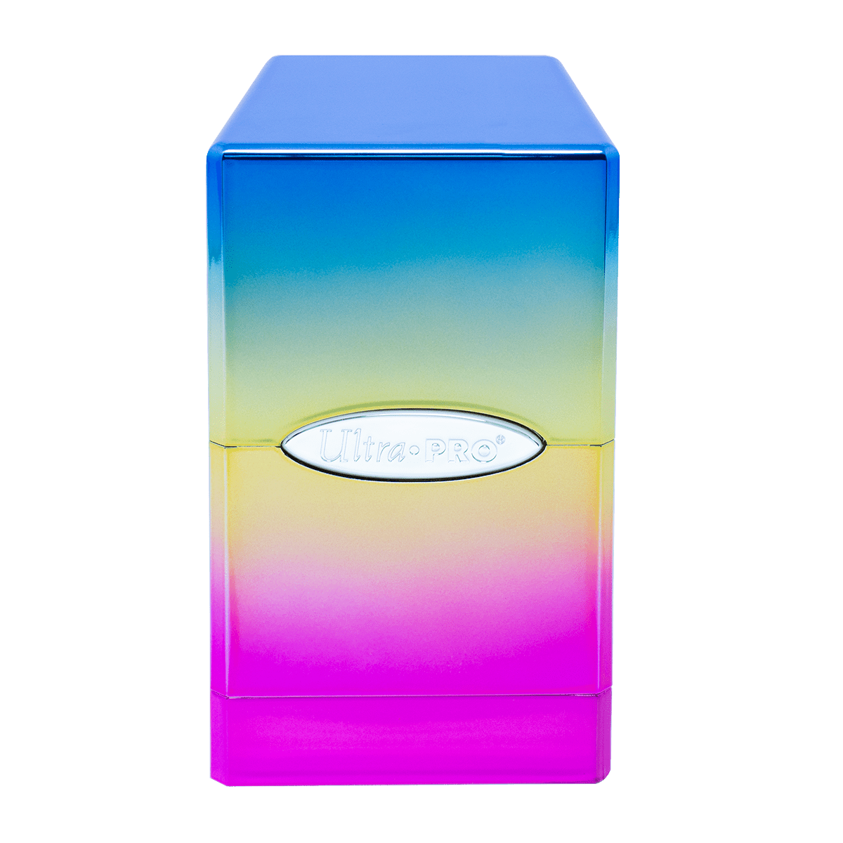 Rainbow Satin Tower Deck Box - E - 15337 - Ultra PRO - Ultra PRO International