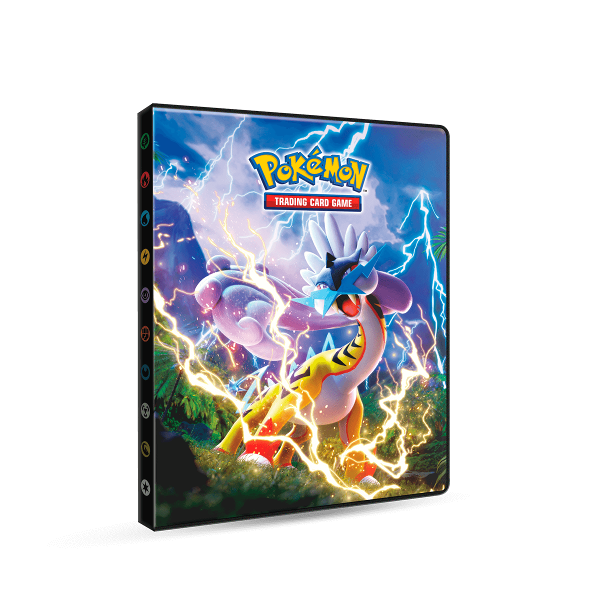 Scarlet and Violet Raging Bolt and Iron Crown 4 - Pocket Portfolio for Pokémon - E - 16073 - Ultra PRO - Ultra PRO International