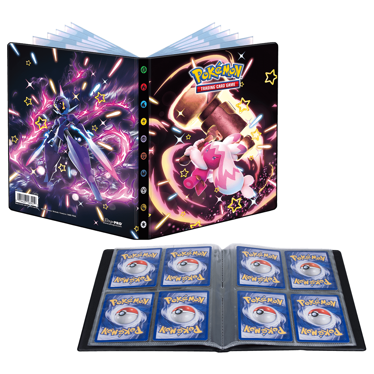 Scarlet and Violet Shiny Tinkaton and Ceruledge 4 - Pocket Portfolio for Pokémon - E - 16341 - Ultra PRO - Ultra PRO International