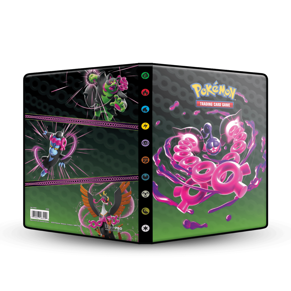 Scarlet and Violet Shrouded Fable 4 - Pocket Portfolio for Pokémon - E - 16344 - Ultra PRO - Ultra PRO International