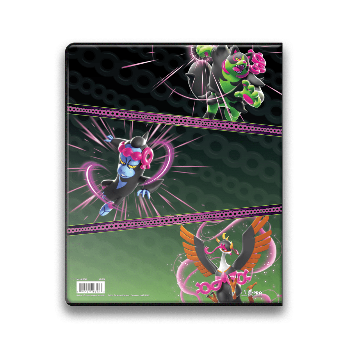 Scarlet and Violet Shrouded Fable 9 - Pocket Portfolio for Pokémon - E - 16343 - Ultra PRO - Ultra PRO International