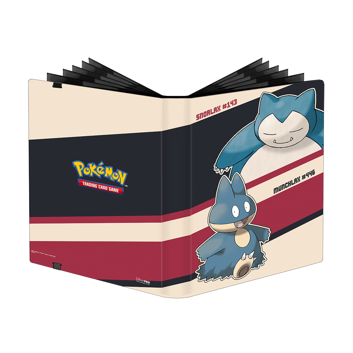 Snorlax and Munchlax 9 - Pocket PRO - Binder for Pokémon - E - 15954 - Ultra PRO - Ultra PRO International