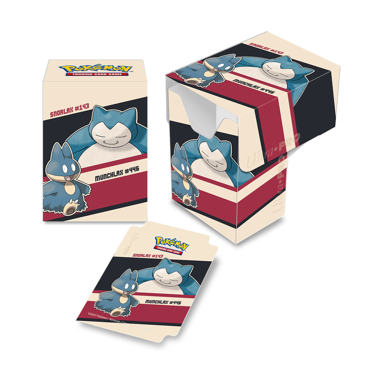Snorlax and Munchlax Full - View Deck Box for Pokémon - E - 15953 - Ultra PRO - Ultra PRO International