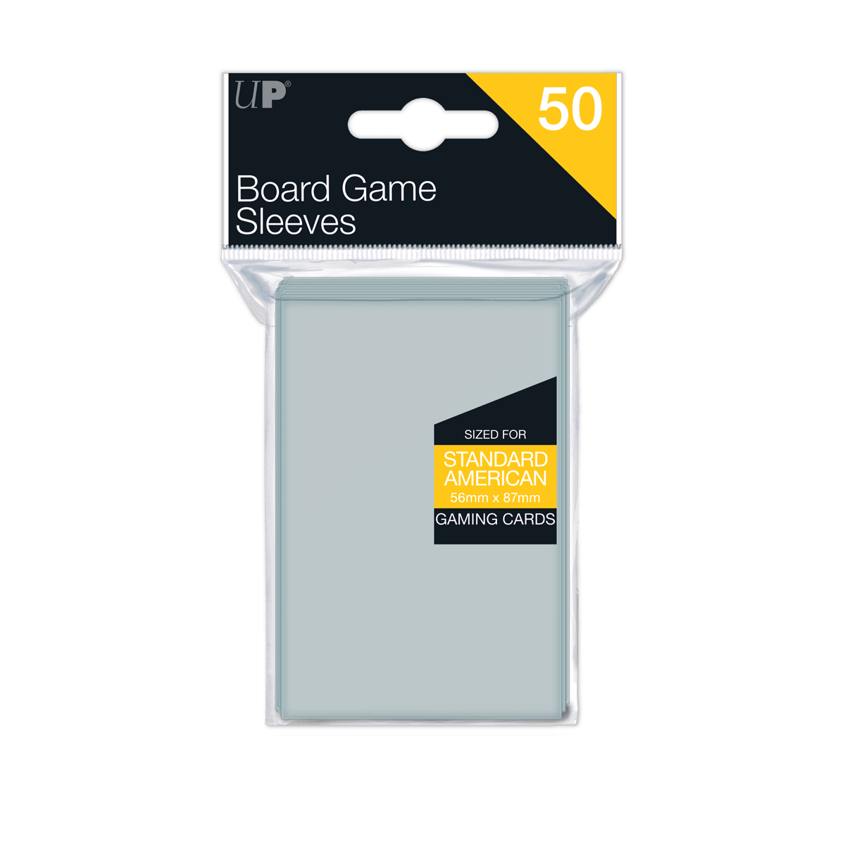Standard American Board Game Sleeves (50ct) for 56mm x 87mm Cards - E - 82914 - Ultra PRO - Ultra PRO International