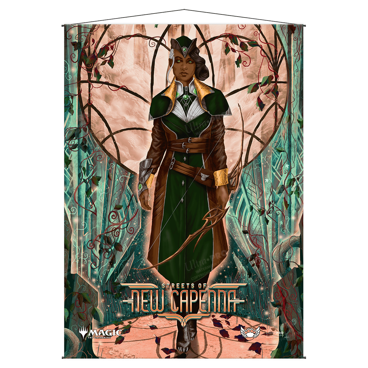 Streets of New Capenna Vivien on the Hunt Wall Scroll for Magic: The Gathering - E - 19358 - Ultra PRO - Ultra PRO International
