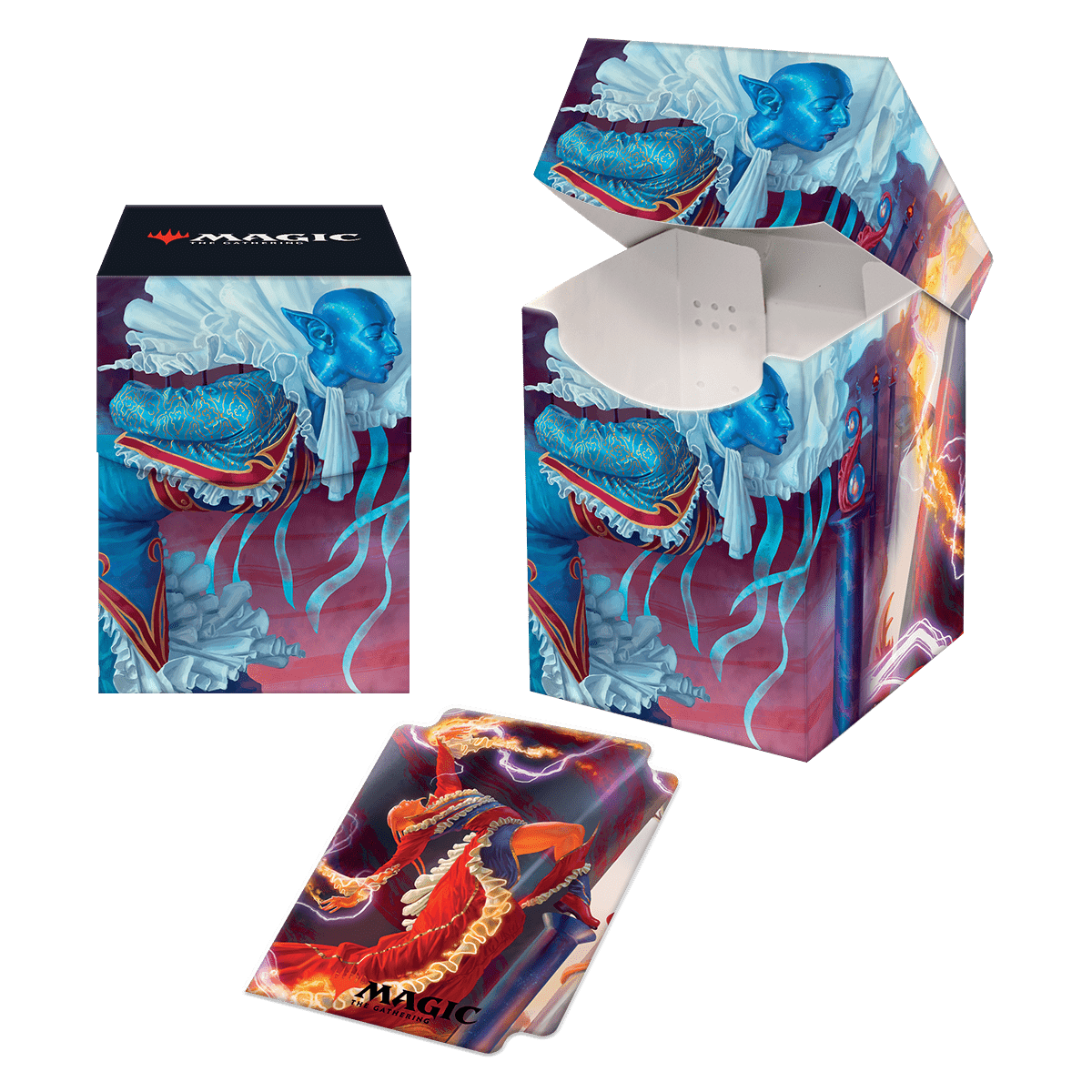 Strixhaven Uvilda, Dean of Perfection & Nassari, Dean of Expression 100+ Deck Box for Magic: The Gathering - E - 18628 - Ultra PRO - Ultra PRO International