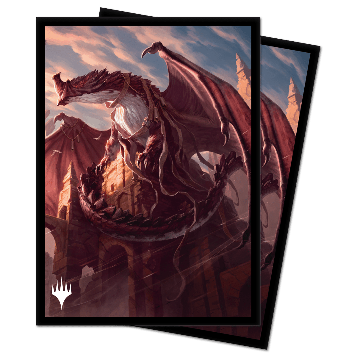 Strixhaven Velomachus Lorehold Standard Deck Protector Sleeves (100ct) for Magic: The Gathering - E - 18635 - Ultra PRO - Ultra PRO International