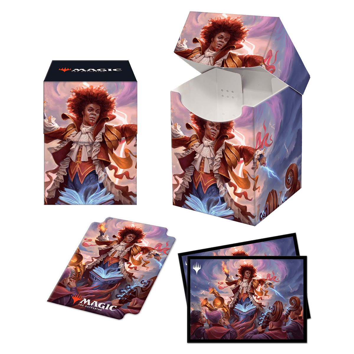 Strixhaven Zaffai, Thunder Conductor Commander Combo Box for Magic: The Gathering - E - 18648 - Ultra PRO - Ultra PRO International