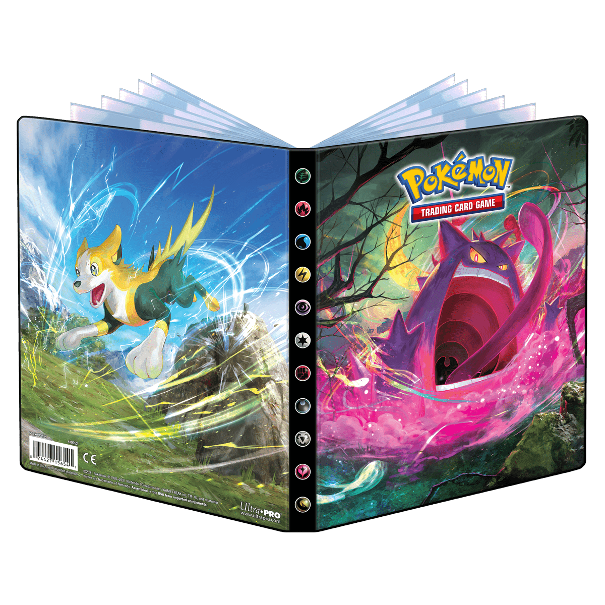 Sword and Shield 8 4 - Pocket Portfolio for Pokémon - E - 15654 - Ultra PRO - Ultra PRO International