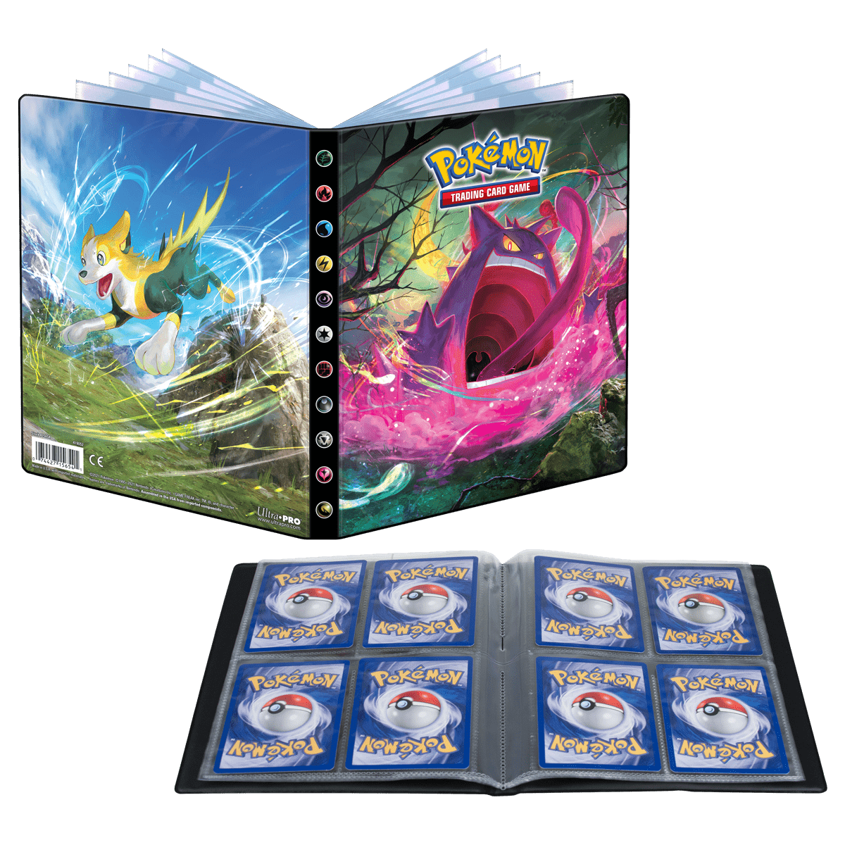 Sword and Shield 8 4 - Pocket Portfolio for Pokémon - E - 15654 - Ultra PRO - Ultra PRO International