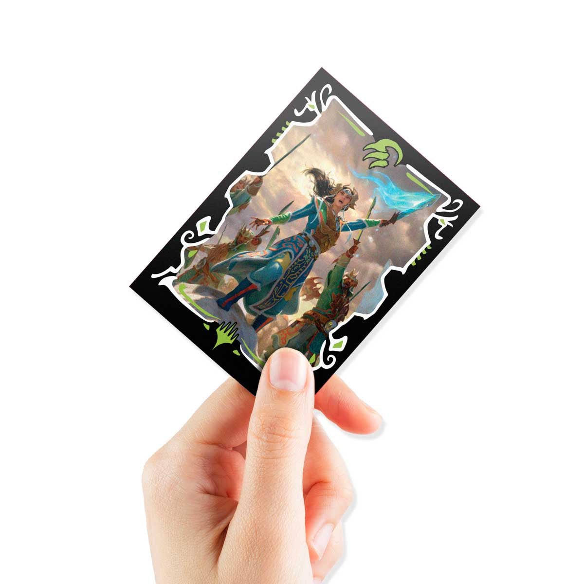 Tarkir Dragonstorm Eshki, Temur’s Roar (Temur Roar Commander Deck) 100ct Deck Protector Sleeves for Magic: The Gathering - E - 38801 - Ultra PRO - Ultra PRO International