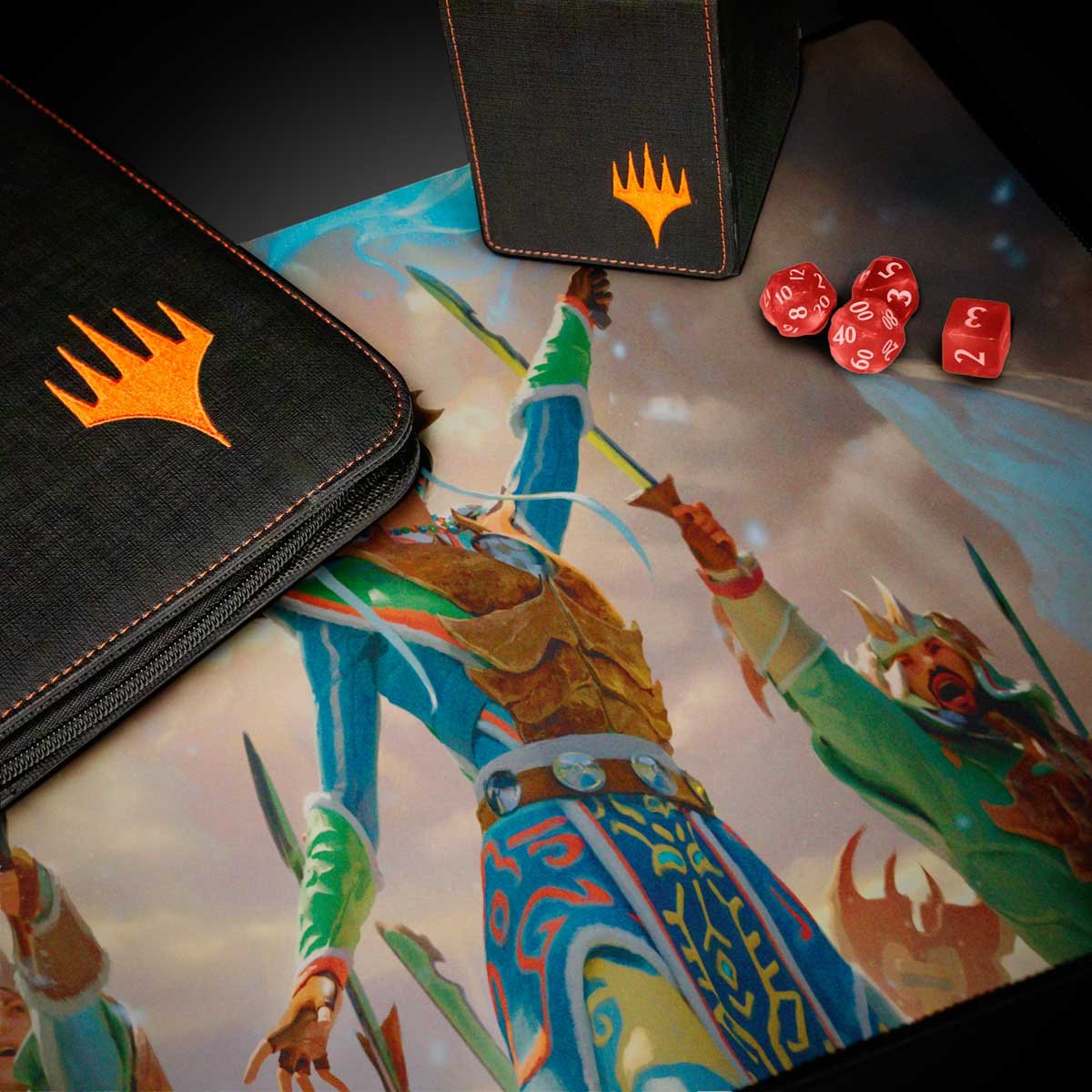 Tarkir Dragonstorm Eshki, Temur’s Roar (Temur Roar Commander Deck) Playmat for Magic: The Gathering - E - 38833 - Ultra PRO - Ultra PRO International