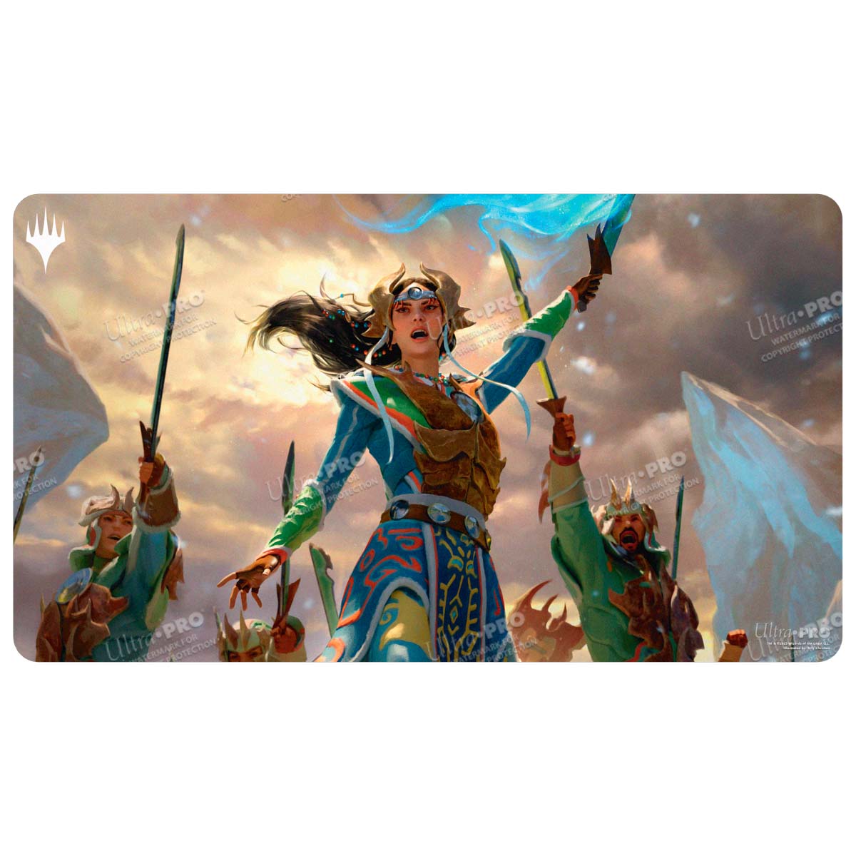 Tarkir Dragonstorm Eshki, Temur’s Roar (Temur Roar Commander Deck) Playmat for Magic: The Gathering - E - 38833 - Ultra PRO - Ultra PRO International