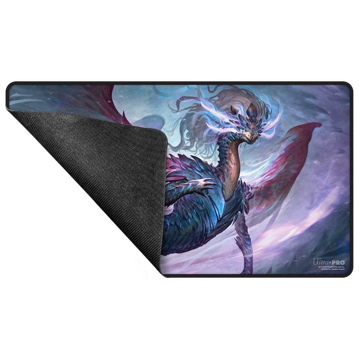 Tarkir Dragonstorm Jeskai Black Stitched Standard Gaming Playmat for Magic: The Gathering - E - 38850 - Ultra PRO - Ultra PRO International