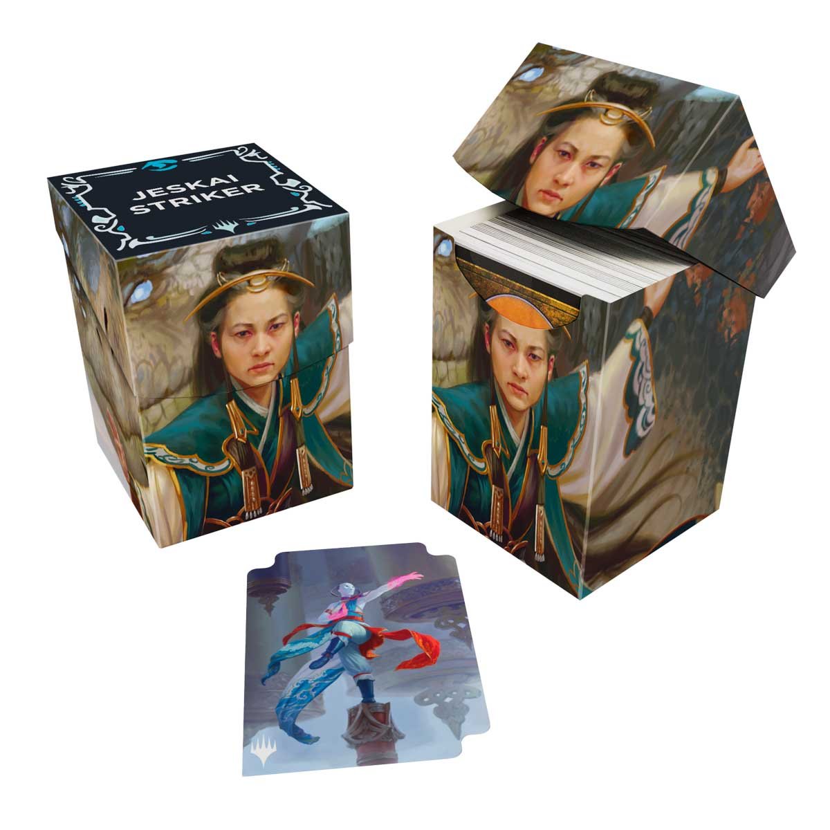 Tarkir Dragonstorm Jeskai Commander 100+ Deck Box for Magic: The Gathering - E - 38808 - Ultra PRO - Ultra PRO International