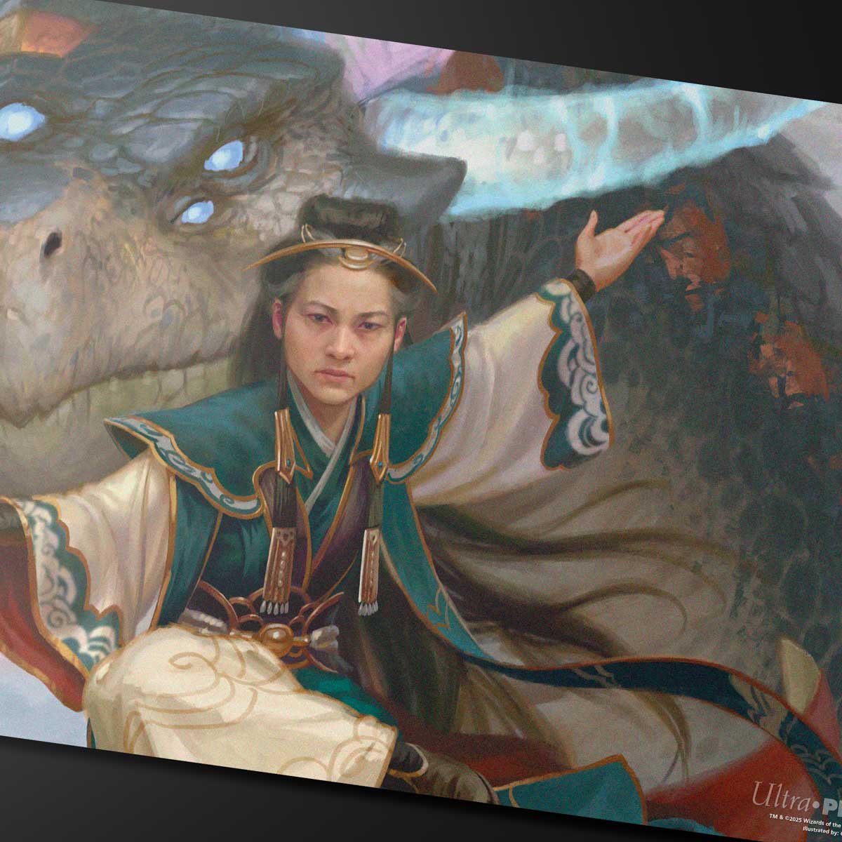 Tarkir Dragonstorm Jeskai Commander Playmat for Magic: The Gathering - E - 38835 - Ultra PRO - Ultra PRO International