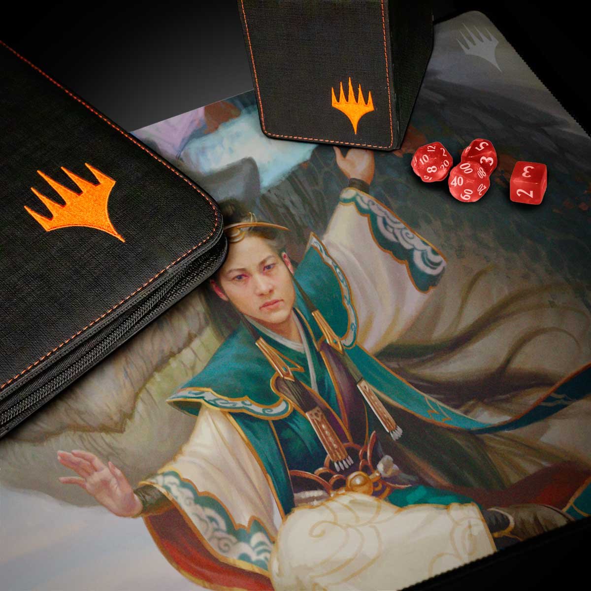 Tarkir Dragonstorm Jeskai Commander Playmat for Magic: The Gathering - E - 38835 - Ultra PRO - Ultra PRO International