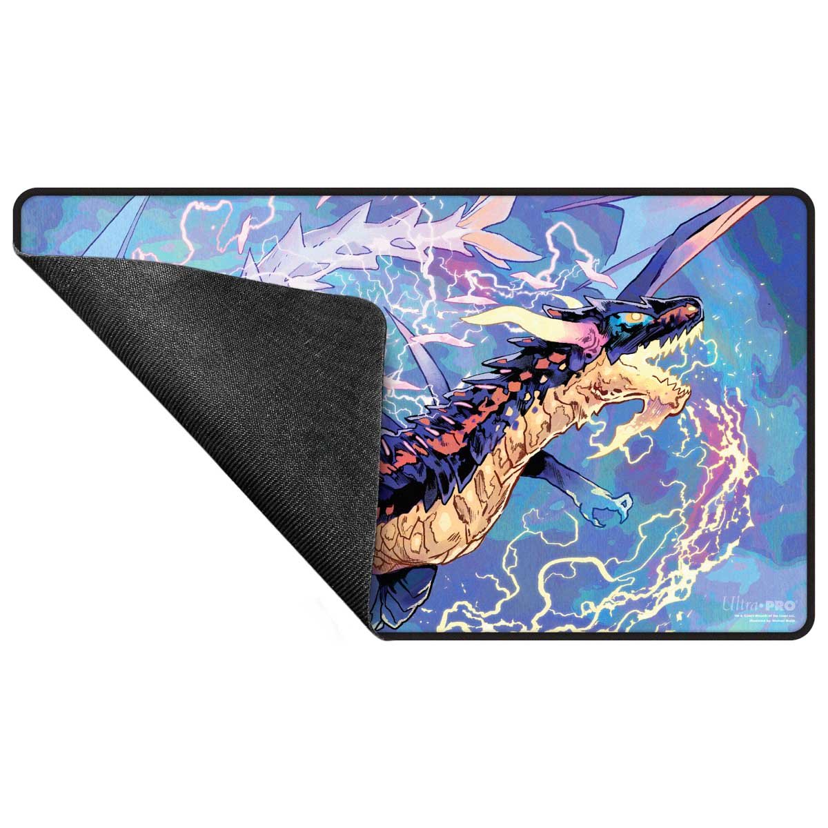 Tarkir Dragonstorm Mardu Black Stitched Standard Gaming Playmat for Magic: The Gathering - E - 38847 - Ultra PRO - Ultra PRO International